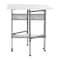 Sew Ready Craft Table with Storage Basket & Shelf